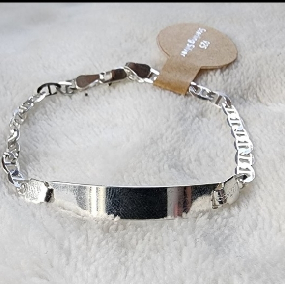 sterling silver children's bracelet - Picture 1 of 2
